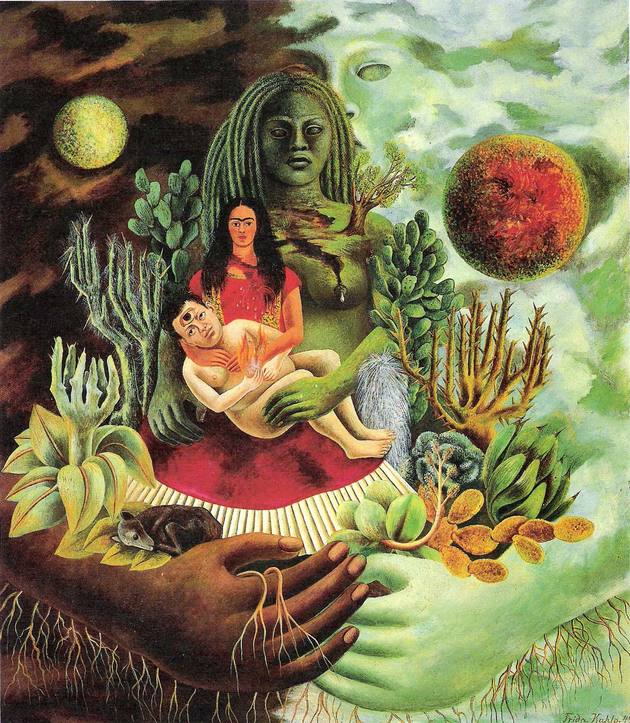 El abrazo de amor del universo frida kahlo