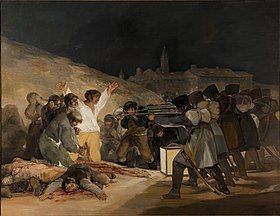 El tres de mayo de 1808 en Madrid, 1814 (Museo del Prado)
